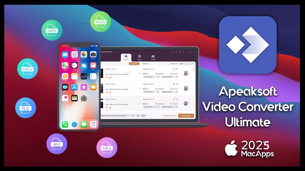 Apeaksoft Video Converter Ultimate For Mac v2.3.10 Best Video Converter App For MacOS X apeaksoft video converter ultimate download
