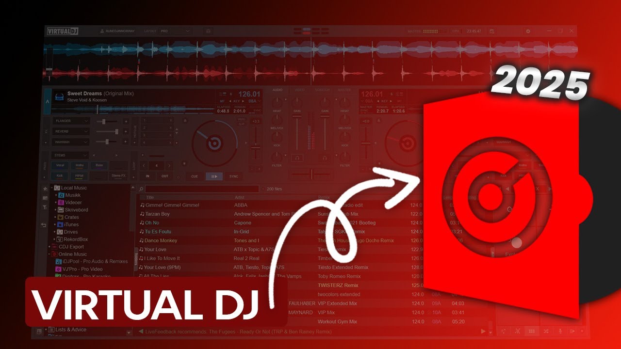 Atomix VirtualDJ Pro Infinity 2025 Mac v8.0 Build 8800 Best Popular DJ Software Download Atomix VirtualDJ Pro Infinity 2025 Full Version