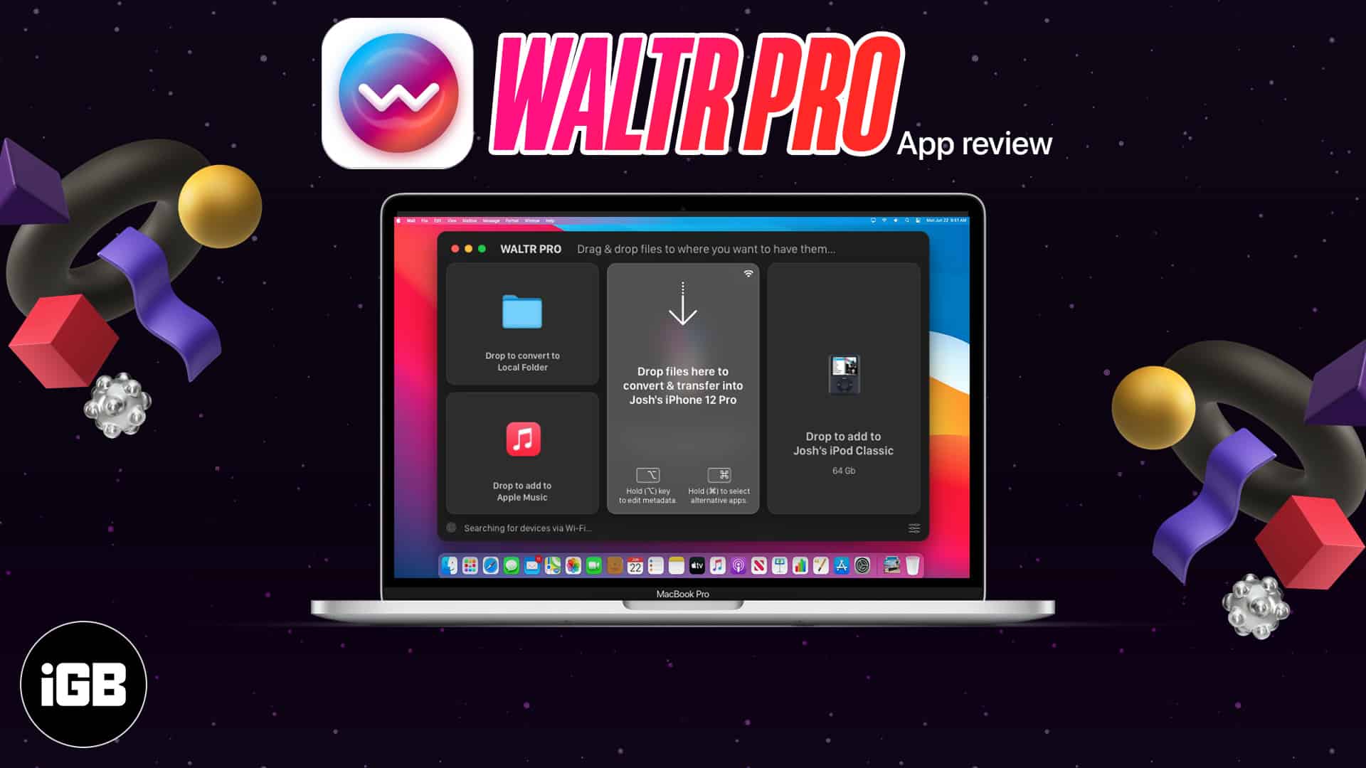 Waltr Pro For Mac v4.0.122 Help to Quickly Transfer ANY File into iPhone, iPad Download Waltr Pro for Mac Full Version