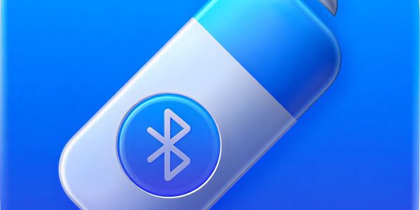 Download Magic Battery for Mac v9.2.2 Elevate Your Wireless Device Management Full Version A sleek, blue app icon for "Magic Battery App for Mac" featuring a stylized battery with a Bluetooth symbol in the center. The background is a gradient of blue shades, and there's a small white star near the top right corner of the battery. The text "Magic Battery App for Mac" is displayed at the top in bold white letters.
