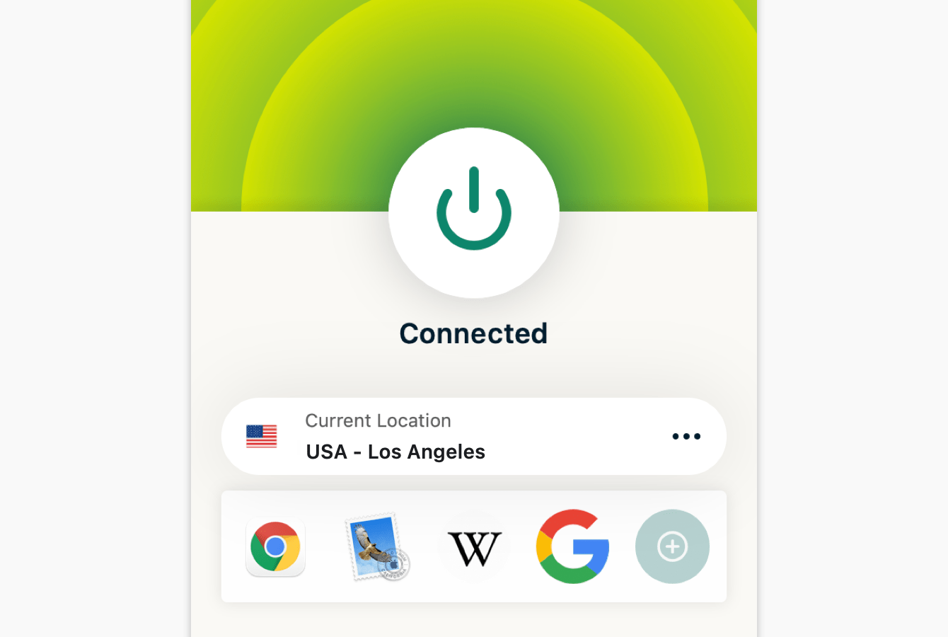 ExpressVPN For Mac connected
