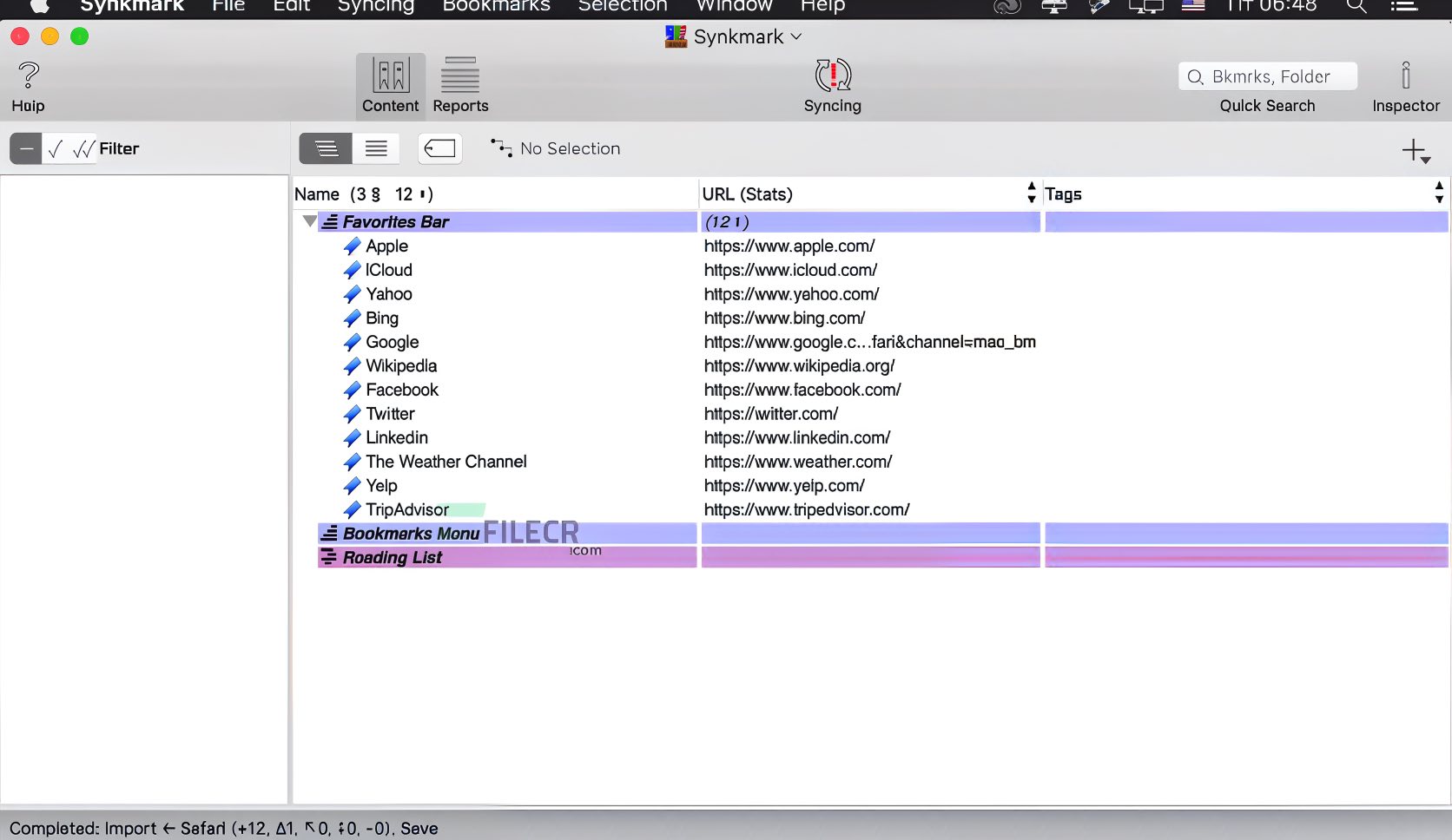 Synkmark For Mac v3.1.12 Best Bookmarks Syncer Among Safari, Firefox, Opera, Chrome For MacOS X Synkmark For Mac full version