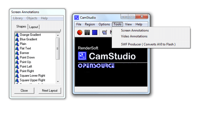 Camstudio Free Download Screen Recorder Software Camstudio Free Download Screen Recorder Software