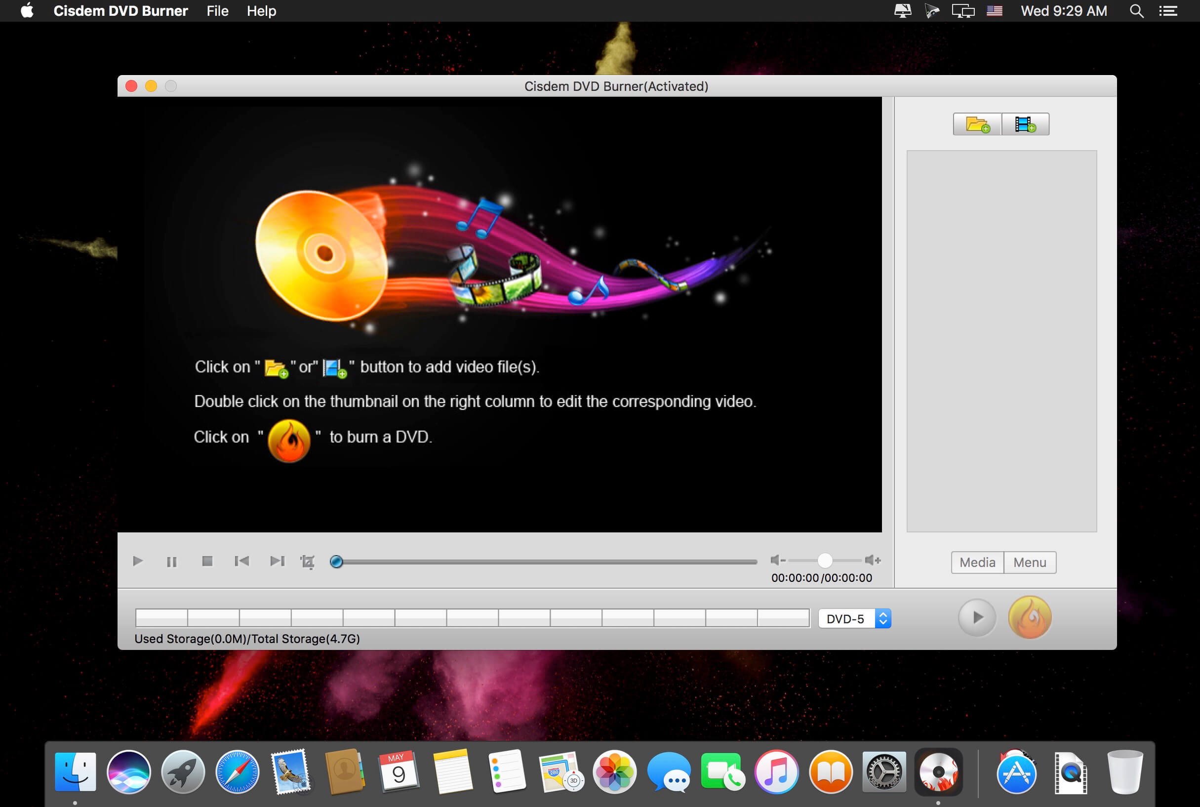 Cisdem DVDBurner For Mac v6.9.0 Super Fast DVD Burning Program For MacOS Cisdem DVD Burner free download