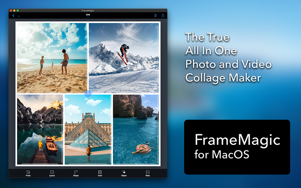 FrameMagic Pro For Mac v3.6.5 Best Photo Collage, Video Collage And Video Slideshow Maker Download FrameMagic Pro For Mac Full Version