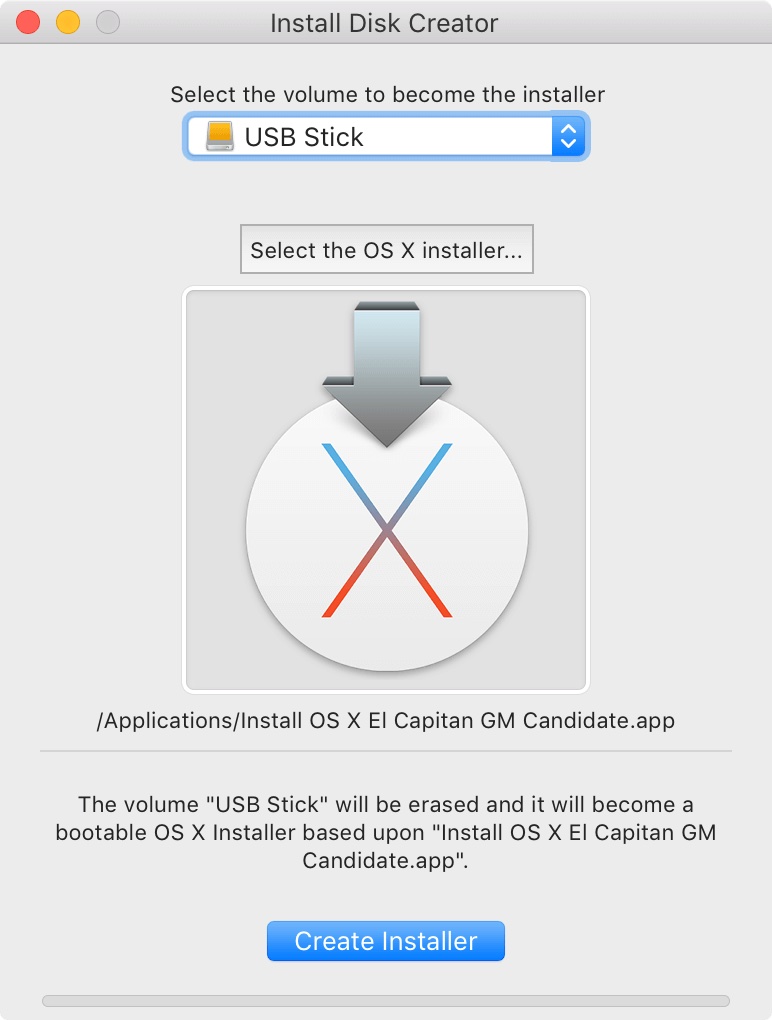 install disk creator full Version