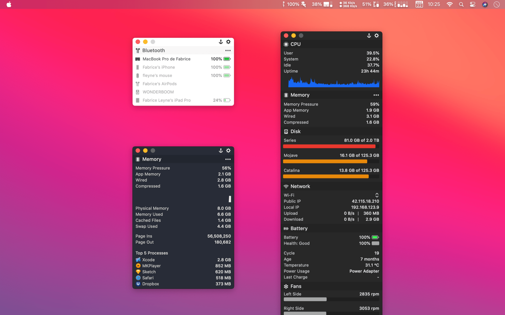 MenuBar Stats free download