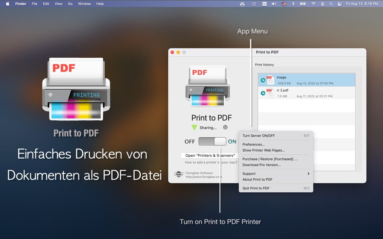 Download Print to PDF Pro For Mac For Mac