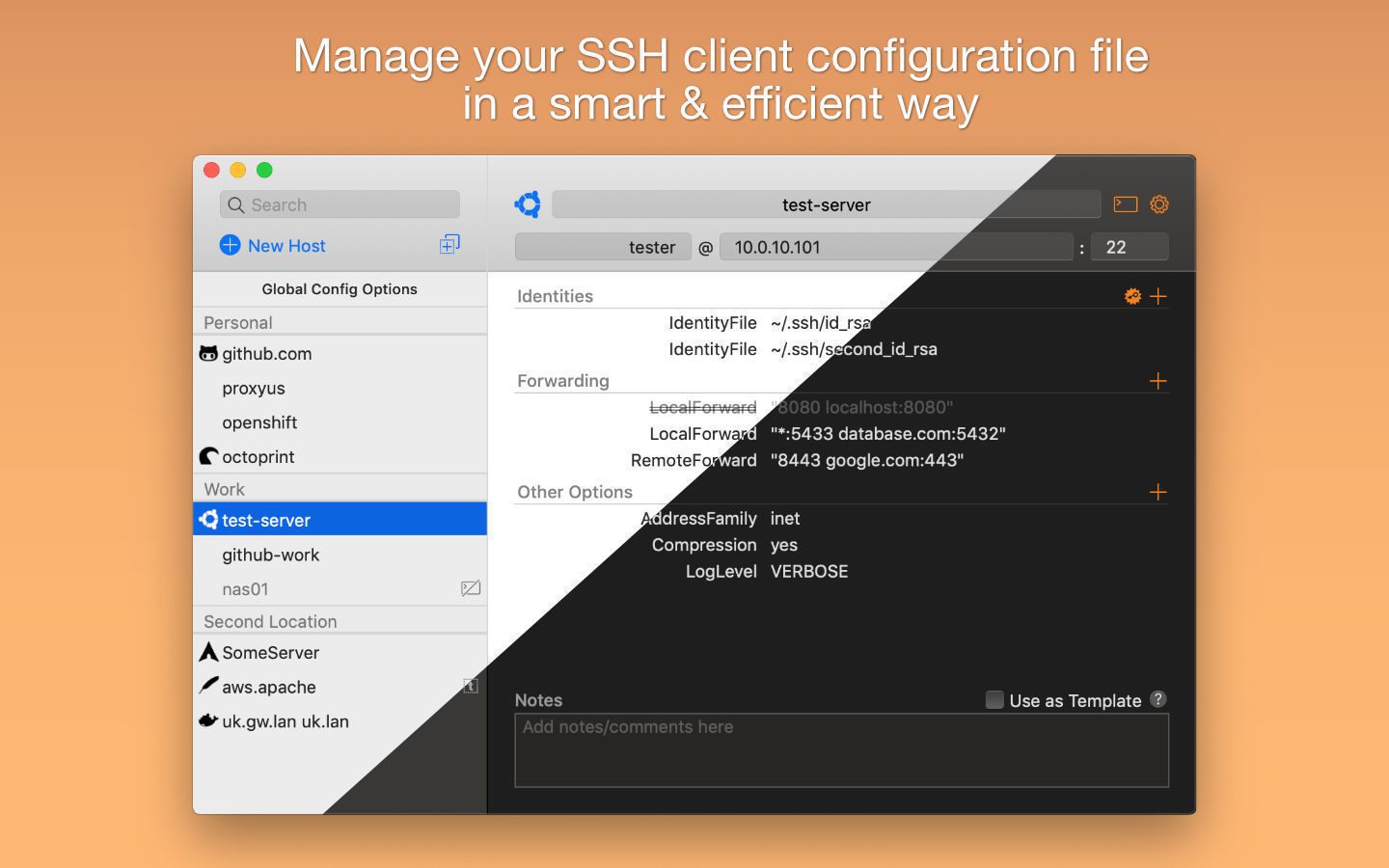SSH Config Editor Pro For Mac v2.6.2 Best OpenSSH Assistant App For MacOS X SSH Config Editor Pro For Mac