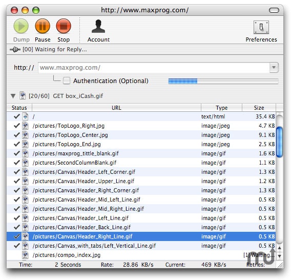 Web Dumper for Mac Free Download